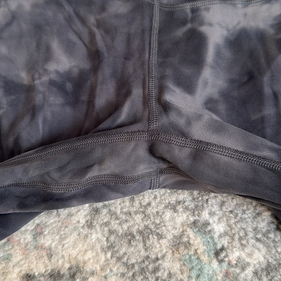 Lululemon Align High-Rise Crop 23" in Diamond Dye Pitch Grey Graphite Grey - Picture 4 of 10